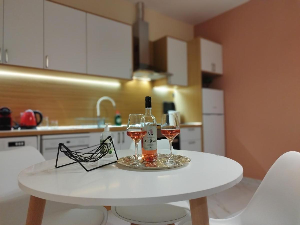 Aegean Suites Keramoti  Bagian luar foto